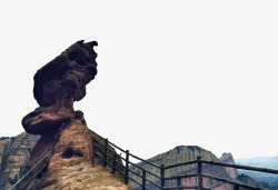 国家森林公园龟峰观景地高清图片
