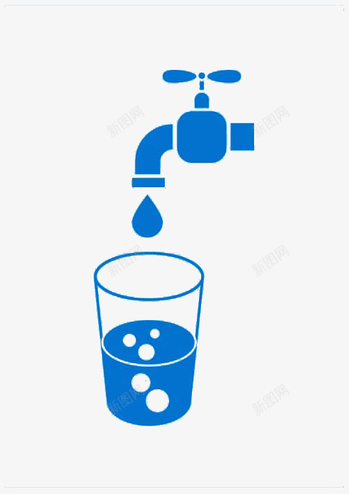 喝水处图标png_新图网 https://ixintu.com 喝水处图标 喝水海报 水滴 水珠