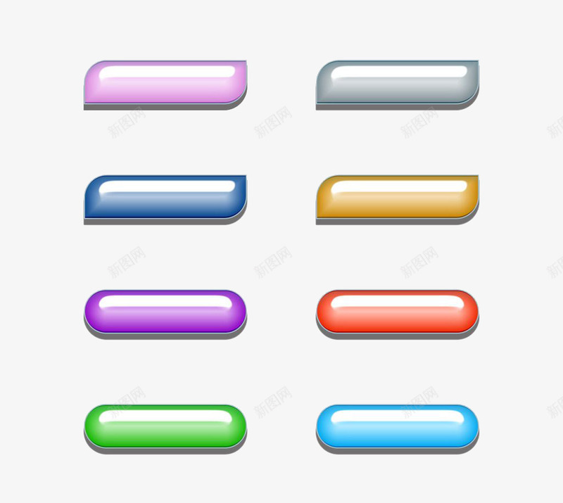 条形水晶质感Button图案png免抠素材_新图网 https://ixintu.com Button 图案 彩色 按钮 条形 条形按钮 水晶质感 装饰
