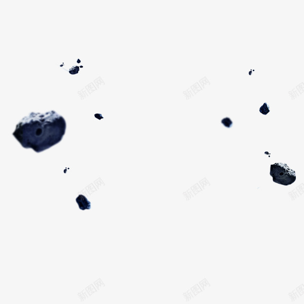 石山上的黑色石头png免抠素材_新图网 https://ixintu.com 石头 石山 黑色 黑色石头