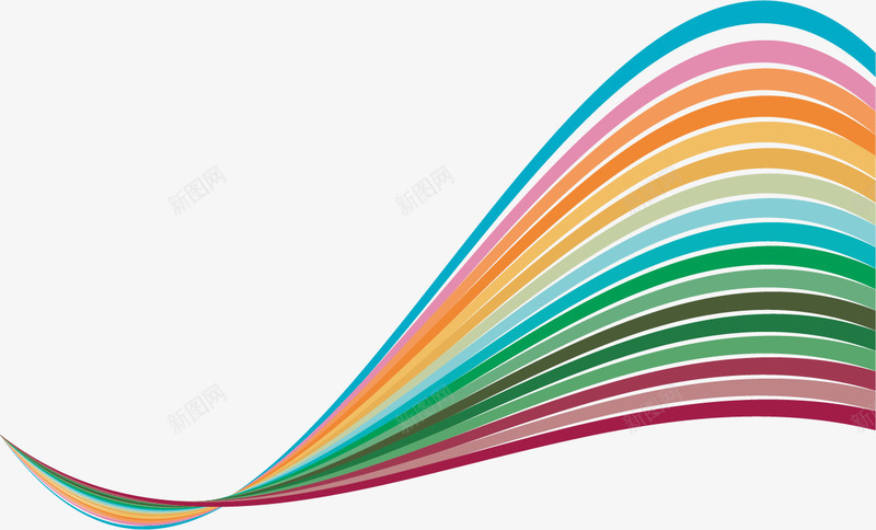 彩色波浪线卡通线条png免抠素材_新图网 https://ixintu.com 卡通波浪线 卡通波浪线素材 卡通线条 彩色线条 波浪 波浪线条 波浪线矢量 矢量波浪线