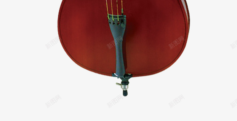 大提琴实物png免抠素材_新图网 https://ixintu.com 乐器 大提琴 红色提琴 音乐