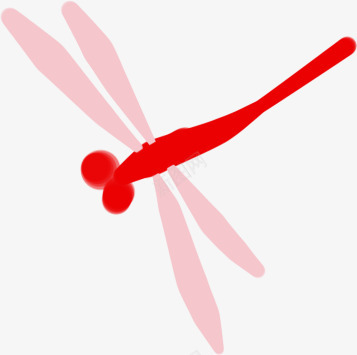 手绘粉红色夏季蜻蜓png免抠素材_新图网 https://ixintu.com 夏季 粉红色 蜻蜓