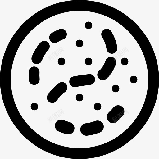 细菌图标png_新图网 https://ixintu.com 教育 生物 科学 细菌