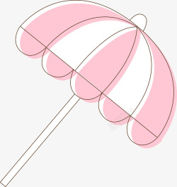 粉色的太阳伞太阳伞高清图片