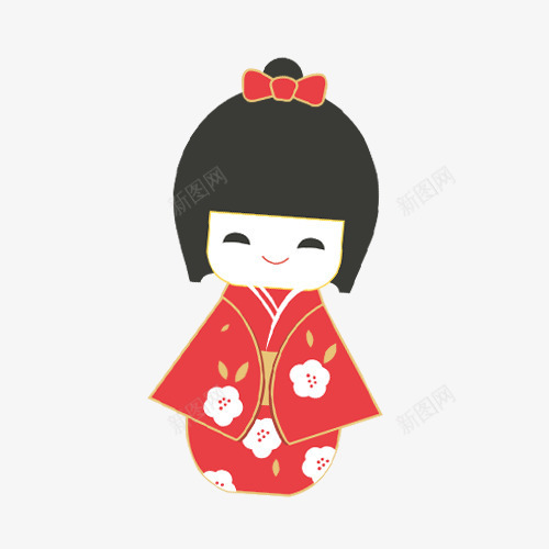 日本女孩png免抠素材_新图网 https://ixintu.com 一个 卡通 女孩 手绘 日本 服饰 红色 黑色