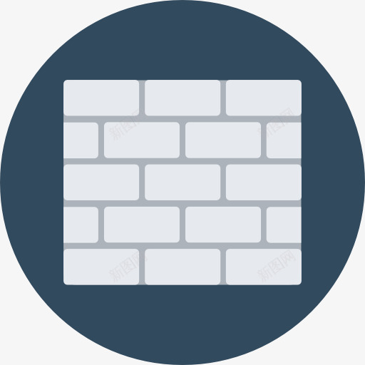 砖墙图标png_新图网 https://ixintu.com 墙 建筑 施工工具 石头 石材 砌体 砖 砖墙 防火墙