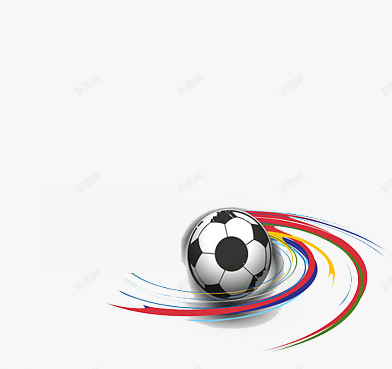 旋转的足球png免抠素材_新图网 https://ixintu.com 彩色 旋转的足球 欧洲杯 装饰 足球