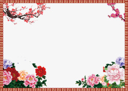 中国传统年画中国风年画高清图片