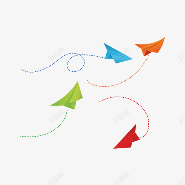 彩色飞机和速度线矢量图ai免抠素材_新图网 https://ixintu.com png素材 免费png素材 彩色飞机 曲线 矢量图 线条 速度线 飞机 飞机线条图