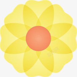 黄色花朵图素材