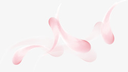 粉色漂浮水珠素材