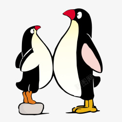 两只企鹅图片头像图片