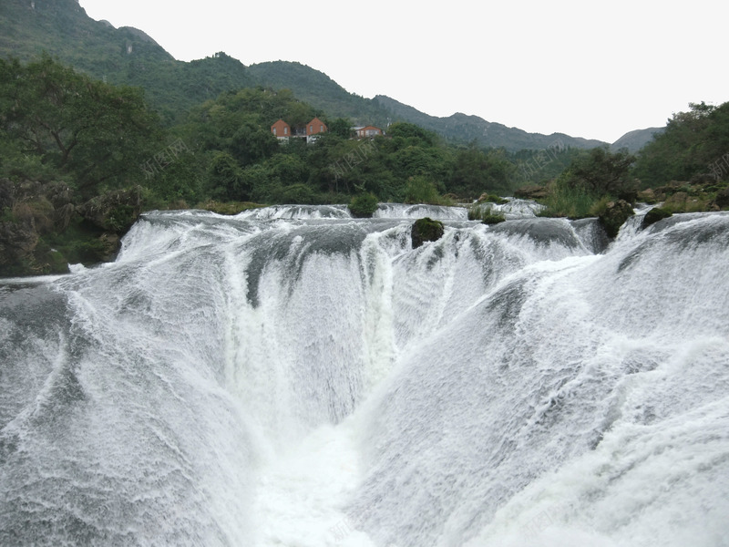 著名黄果树瀑布景区png免抠素材_新图网 https://ixintu.com 旅游景区 自然景观 著名景点 著名黄果树瀑布景区 贵州黄果树瀑布