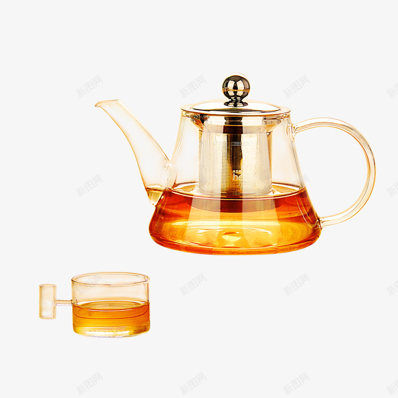 玻璃杯png免抠素材_新图网 https://ixintu.com 杯子 玻璃杯 茶 茶具 茶壶 透明玻璃