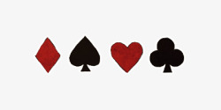 扑克牌符号素材