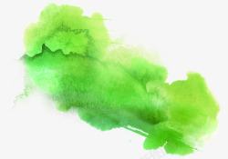 绿色抽象云雾素材
