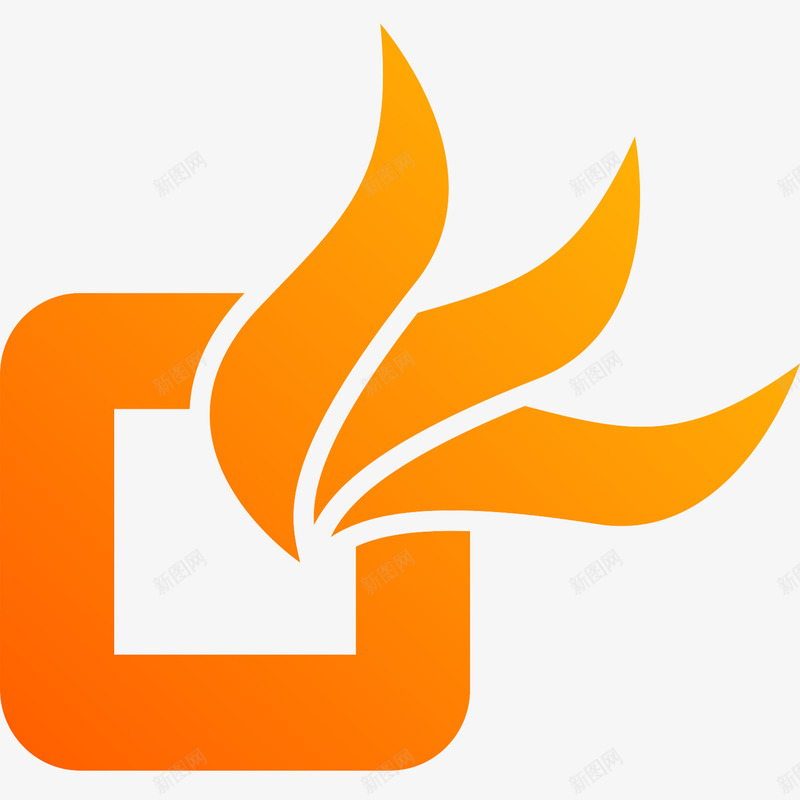 阳光元素抽象logo图标png_新图网 https://ixintu.com logo 卡通手绘 抽象