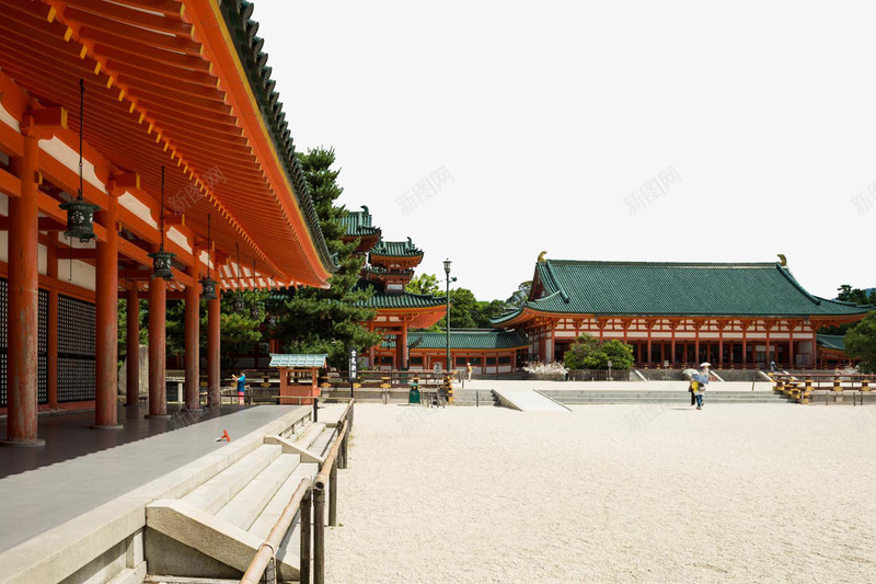 日本平安神宫六png免抠素材_新图网 https://ixintu.com 名胜古迹 旅游风景 著名建筑