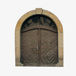 棕色奢华欧式拱形门棕色大理石棕色拱形门高清图片