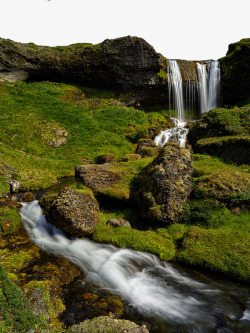 西山西奈山半岛上一个无名瀑布高清图片