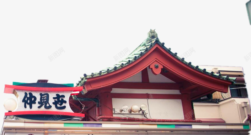 日本旅游季元素png免抠素材_新图网 https://ixintu.com 房屋 日本文化 日本旅游季元素 景区