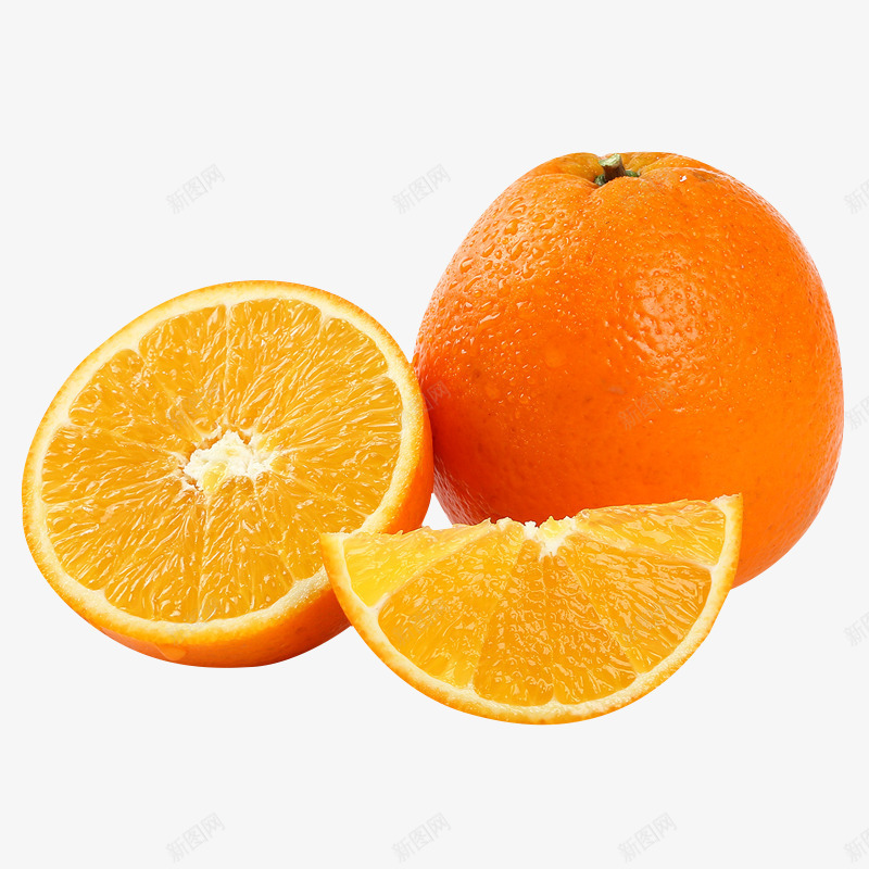 摄影黄橙橙的橘子png免抠素材_新图网 https://ixintu.com 摄影 橘子
