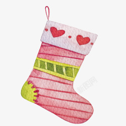粉色可爱少女袜子素材