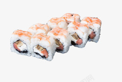 鲜虾寿司素材