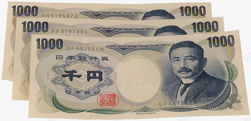 日本货币png免抠素材_新图网 https://ixintu.com 手绘 纸币 货币 金钱