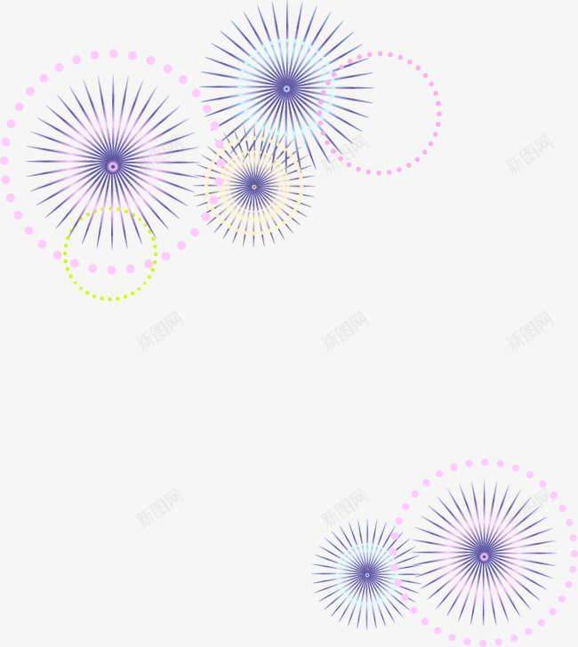 卡通手绘彩色花烟花png免抠素材_新图网 https://ixintu.com 卡通 彩色 手绘 烟花 花