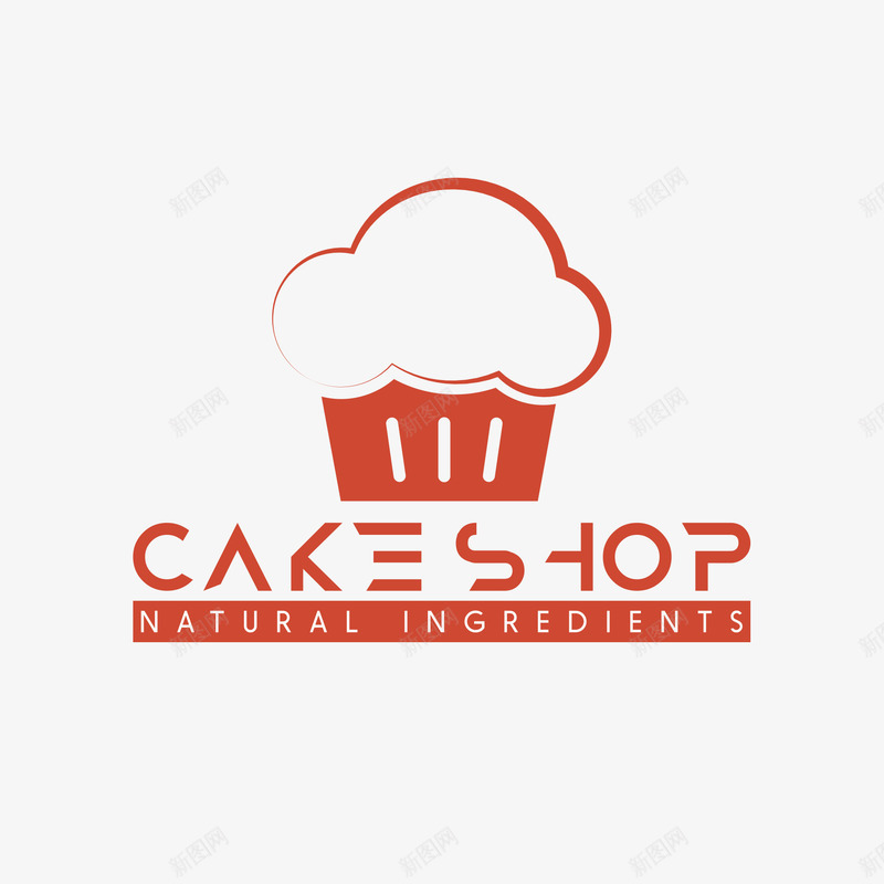 创意甜品屋logo图标png_新图网 https://ixintu.com 创意 卡通 手绘 标识设计 甜品 甜品屋 高清