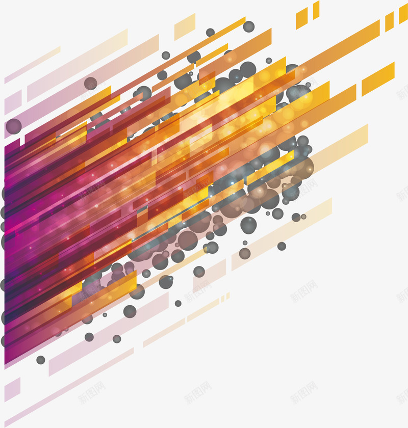 炫彩动感底纹png免抠素材_新图网 https://ixintu.com 几何 叠加交错 商务 底纹装饰 彩条 抽象 时尚 炫彩 科技