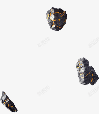 石块png免抠素材_新图网 https://ixintu.com 创意漂浮石块图 创意石块免抠 漂浮物 石块 石块png 石头 装饰图