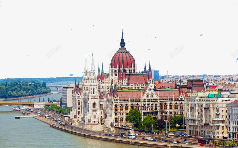 匈牙利布达佩斯十九png免抠素材_新图网 https://ixintu.com 名胜古迹 旅游风景 著名建筑