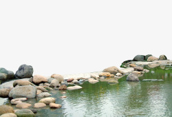 水景景观石头水景高清图片