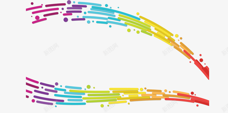 抽象七色彩虹边框矢量图ai免抠素材_新图网 https://ixintu.com 七色彩虹 彩虹 彩虹边框 矢量png 艺术感 艺术边框 矢量图