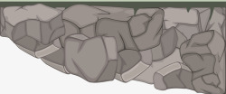 石头肌理石头纹理墙素材