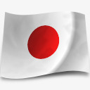 国旗日本氧气素材