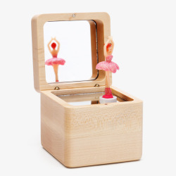 木质音乐盒创意实木八音盒高清图片