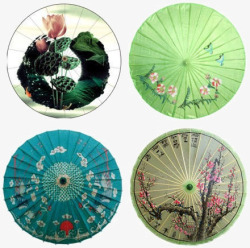 中国风系列素材传统纸伞高清图片