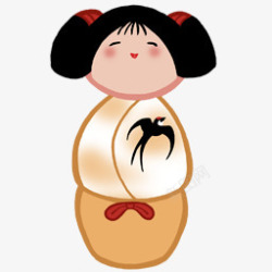 日本娃娃素材