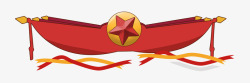 五角星中国风共产主义素材