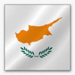 塞浦路斯欧洲旗帜素材