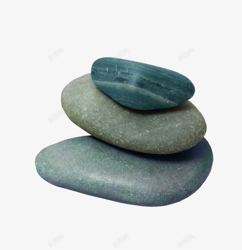 椭圆的石头png免抠素材_新图网 https://ixintu.com 三块 叠加 手绘 椭圆 石头