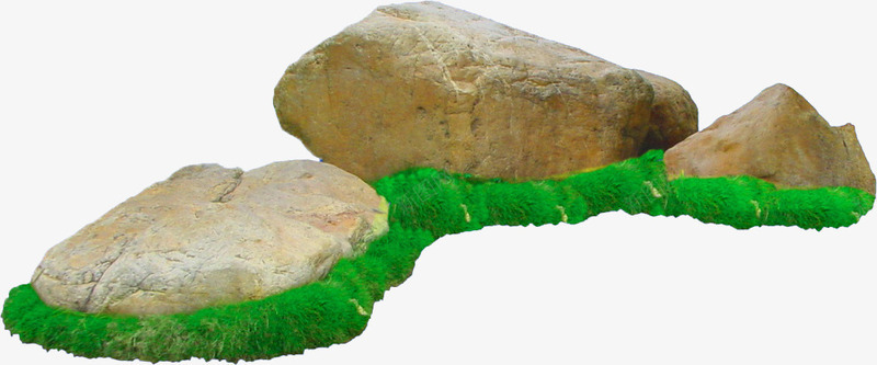 公园石头绿苔装饰png免抠素材_新图网 https://ixintu.com 公园 石头 绿苔 装饰