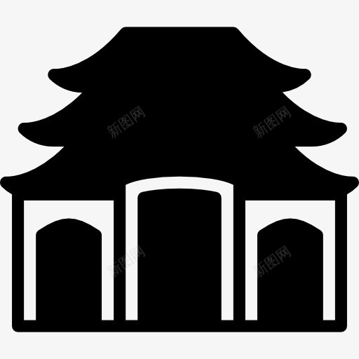 神道图标png_新图网 https://ixintu.com 日本 日本神道 神社 纪念碑