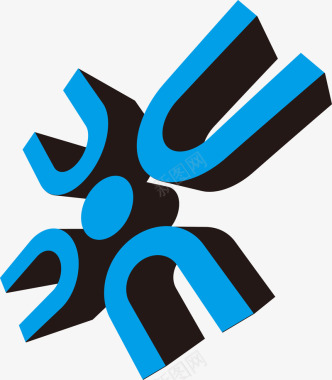创意立体科技logo图标图标