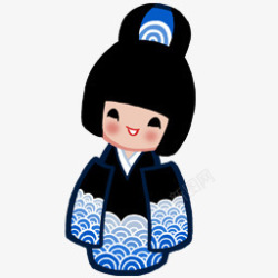 日本娃娃素材