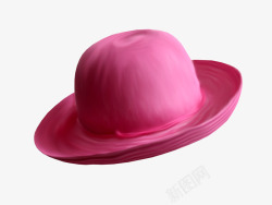 粉红色帽子素材
